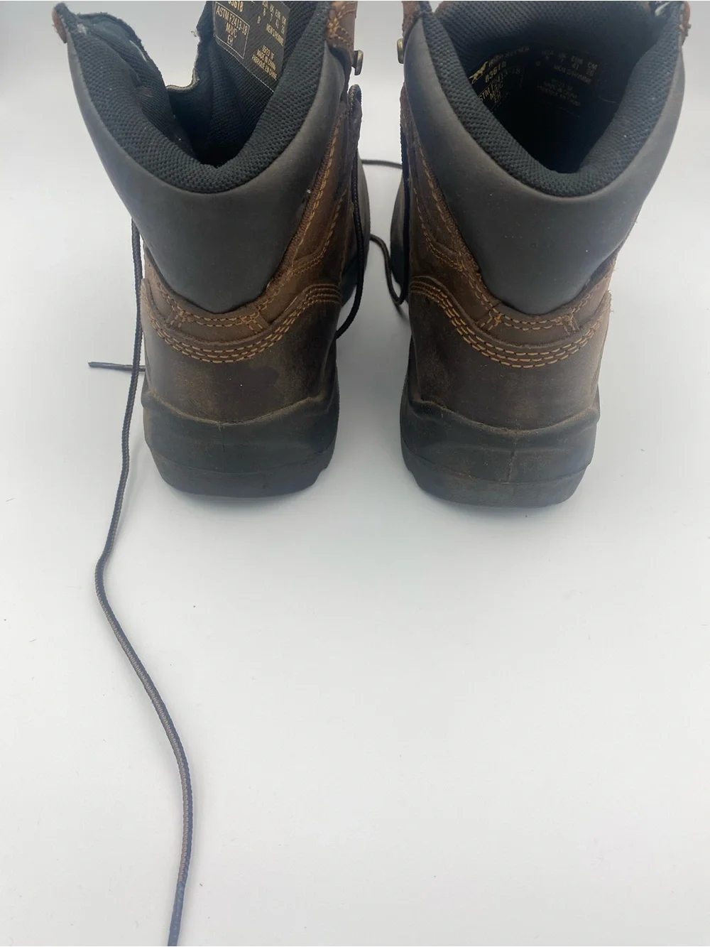 Irish Setter Brown Leather Lace-Up Men's Work Boots